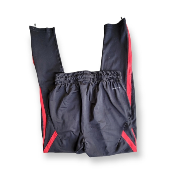 Nike Air Jordan Basketball Track Athletic Joggers Pants Men Small Black Dri-Fit - Picture 3 of 5